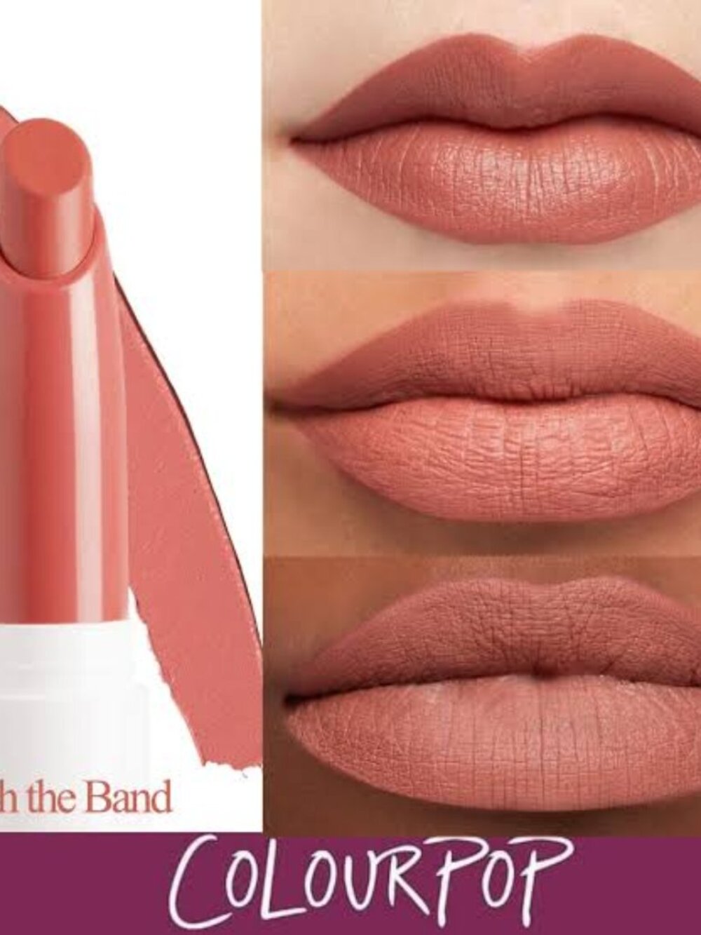NEW Colourpop Lippie Stix With The Band